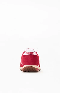 Saucony Red & White Trainer 80 Sneakers