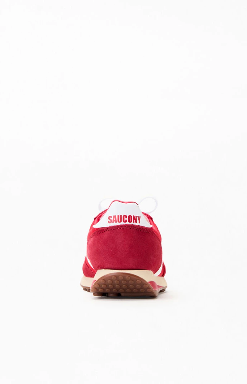 Saucony Red & White Trainer 80 Sneakers