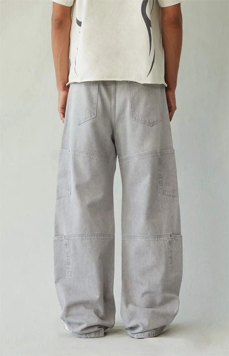 Pacsun Blake Extreme Baggy Jeans Cargo Gray
