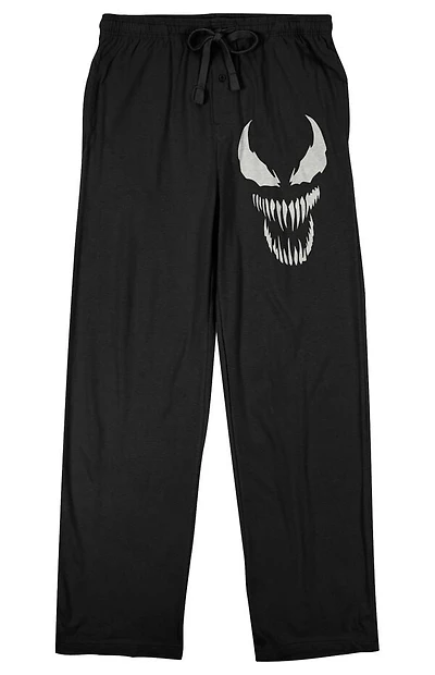 Marvel Comics Venom Face Pajama Pants