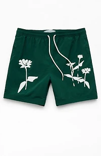 Pacsun Field Applique 6.5" Swim Trunks