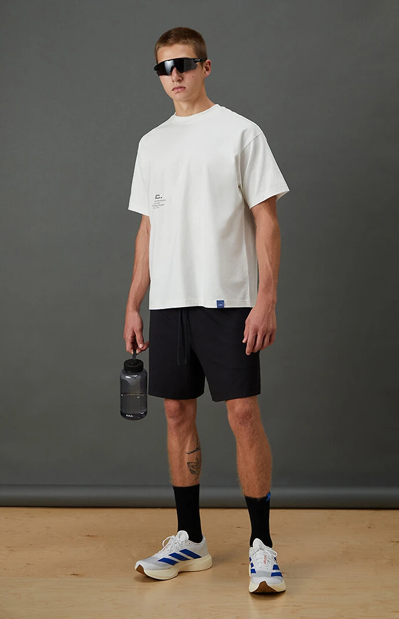 A.R.C. Active Black Jersey Rec Shorts