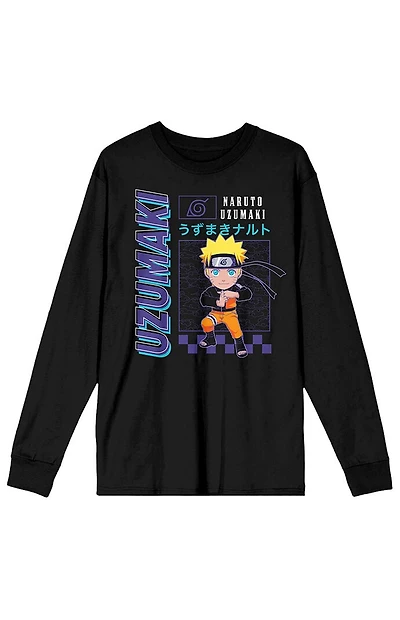Naruto Shippuden Uzumaki Long Sleeve T-Shirt