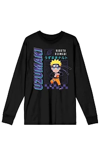 Naruto Shippuden Uzumaki Long Sleeve T-Shirt