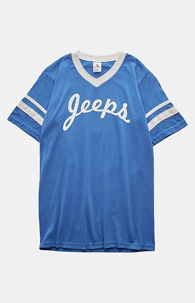PS VINTAGE 2000s Jeeps V-neck Graphic T-Shirt