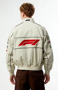 Formula 1 x Pacsun Las Vegas Beige Pole Position Jacket