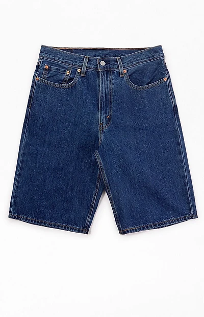 Levi's Dark Blue 470 Baggy Jean Shorts