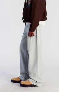 Pacsun Blake Extreme Baggy Jeans Light Indigo Wash