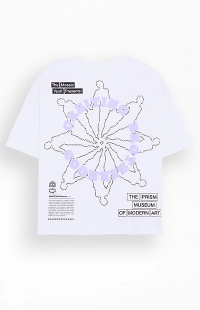 Pacsun Orbiting Connections Cropped Boxy T-Shirt