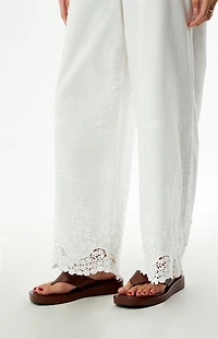 WEWOREWHAT Tie Waist Pants