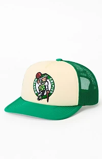 Mitchell & Ness NBA Boston Celtics Vintage Block Trucker Hat