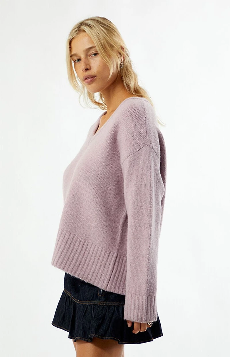 Your Favorite Elin V-Neck Oversized Sweater