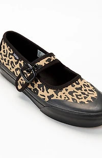 Vans Kids Leopard Mary Jane Shoes