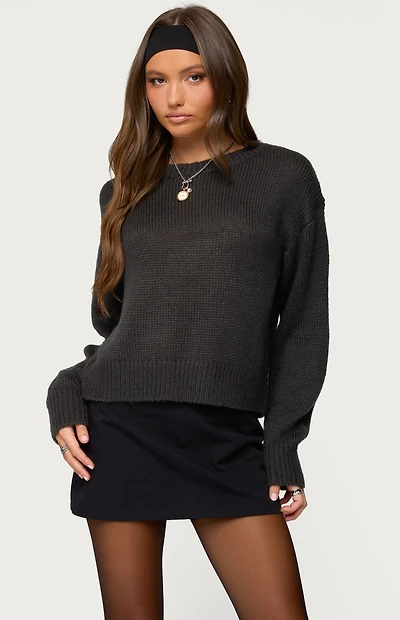 Edikted Kyrah Oversized Knit Sweater