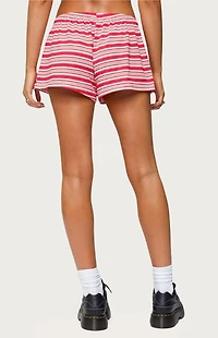 Edikted Glennon Striped Shorts