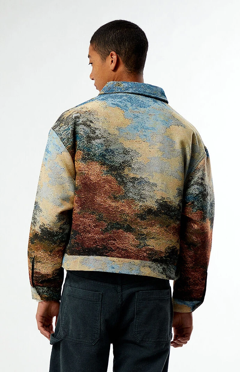 Pacsun Voice Divine Jacquard Gas Jacket