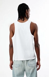 Pacsun LA Script Embroidered Ribbed Muscle Tank Top