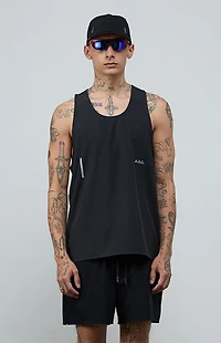 A.R.C. Black Active Perforated Tank Top