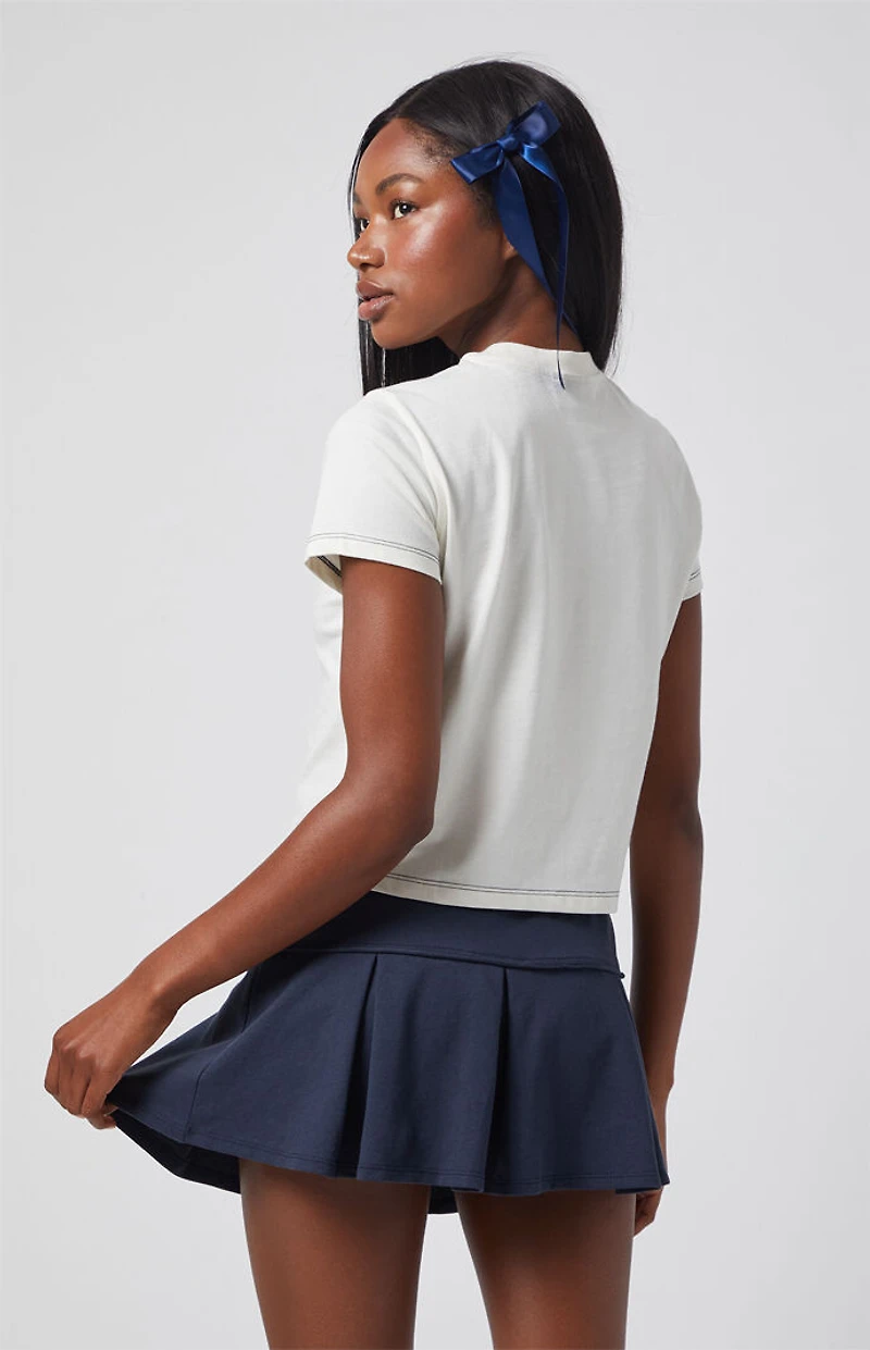 Pacsun Pleated Knit Mini Skirt