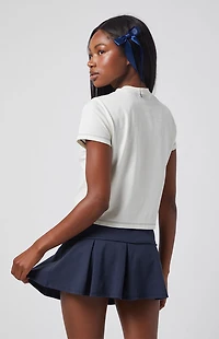 Pacsun Pleated Knit Mini Skirt