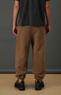 A.R.C. Brown Fleece Jogger Sweatpants
