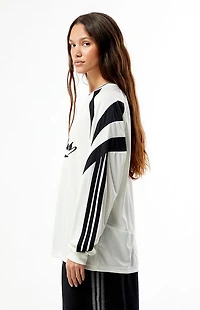 adidas White & Black Her Long Sleeve Jersey