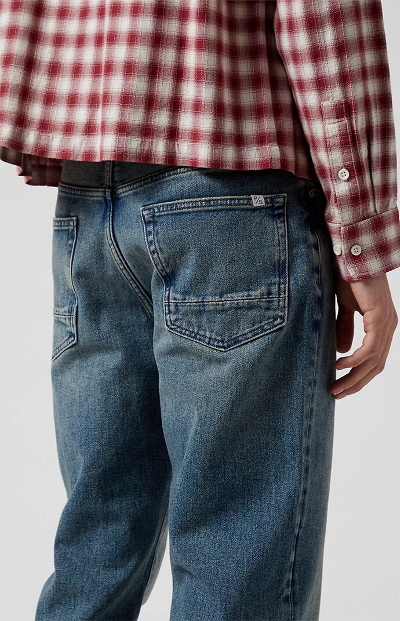 Pacsun Cade Straight Jeans Medium Indigo