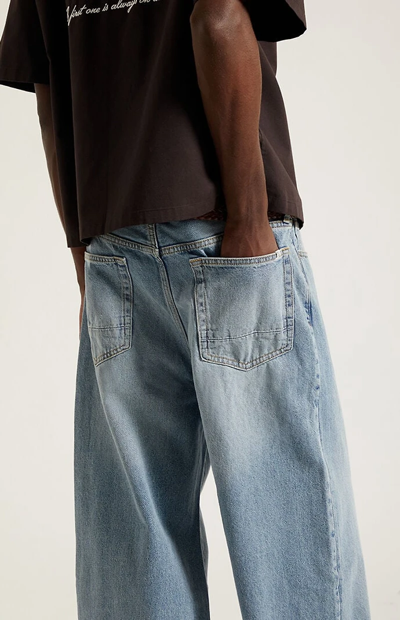 Pacsun Blake Extreme Baggy Jeans Light Indigo