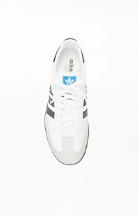 adidas Kids White & Black Samba Shoes