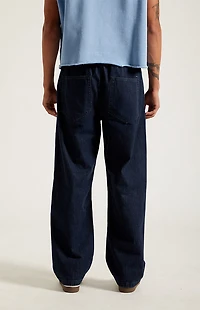 Pacsun Dark Blue Straight Drawstring Pants