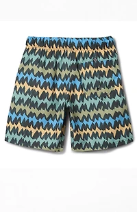 Maui & Sons Kids Big Tooth Pool Shorts