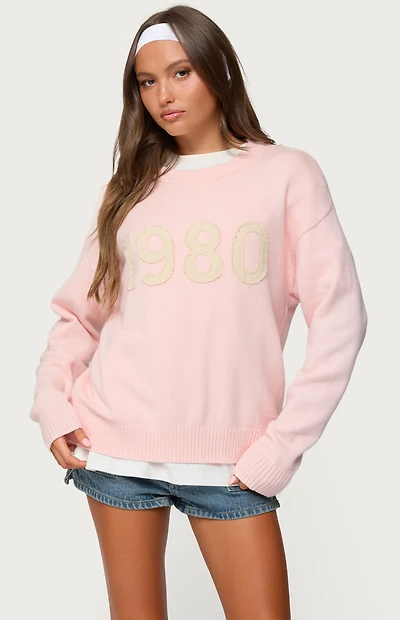 Edikted 1980 Oversized Knit Sweater