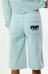 PLAY Palm ANGELS Tree Print Baggy Jorts