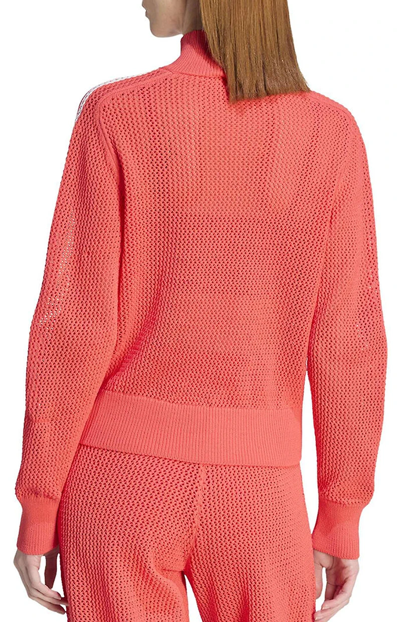 adidas Crochet Track Jacket