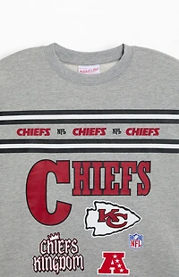 Mitchell & Ness Kids Kansas City Chiefs Crew Neck Sweatshirt