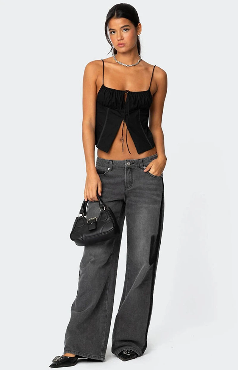 Edikted Trinitie Poplin Corset