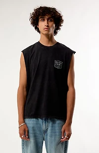 Pacsun Highland Racetrack Cutoff Muscle T-Shirt