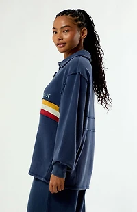 Netflix x Outer Banks OBX Quarter Zip Oversized Sweatshirt