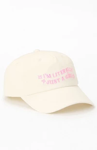 Pacsun Just A Girl Dad Hat