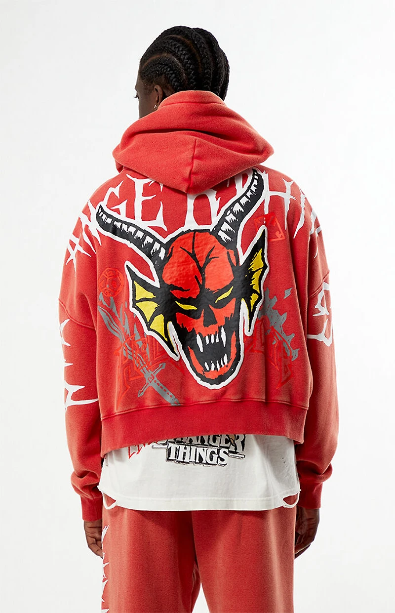 Netflix x Stranger Things Red Hellfire Club Hoodie