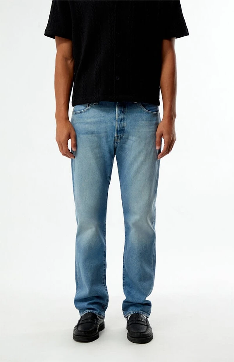 Levi's 501 Light Indigo Blue Original Jeans