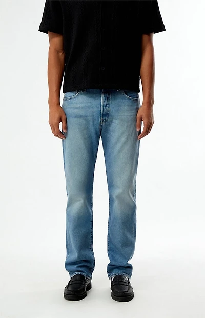 Levi's 501 Light Indigo Blue Original Jeans