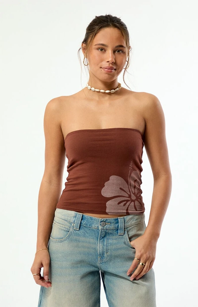 Your Favorite Hibiscus Tube Top