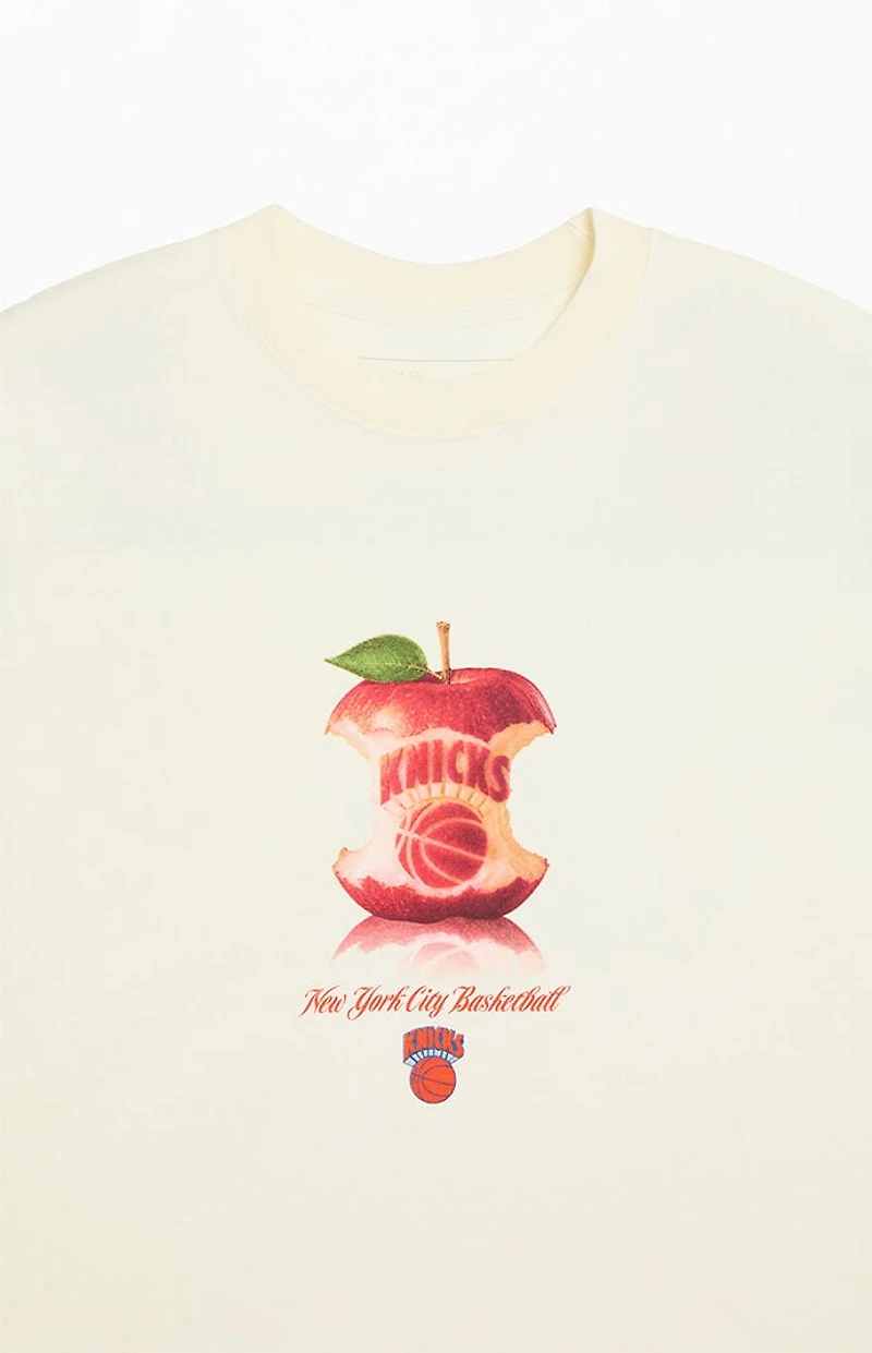Mitchell & Ness Knicks Concrete Apple T-Shirt