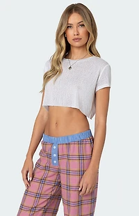 Edikted Seville Cropped T-Shirt