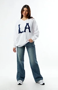 PS / LA Long Sleeve Oversized T-Shirt