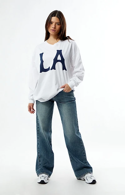 PS / LA Long Sleeve Oversized T-Shirt
