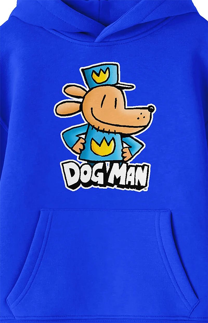 Kids Dog Man Hoodie