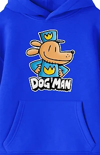 Kids Dog Man Hoodie