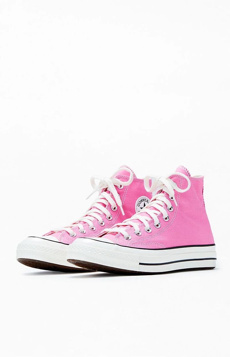 Converse Pink Chuck Taylor All Star 70 High Top Sneakers